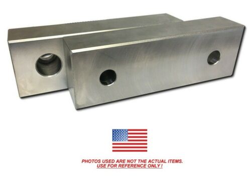 6 X 2 X 1 Machined Aluminum Soft Jaws For Kurt 6" Vises 6x2x1 Discount Free Ship