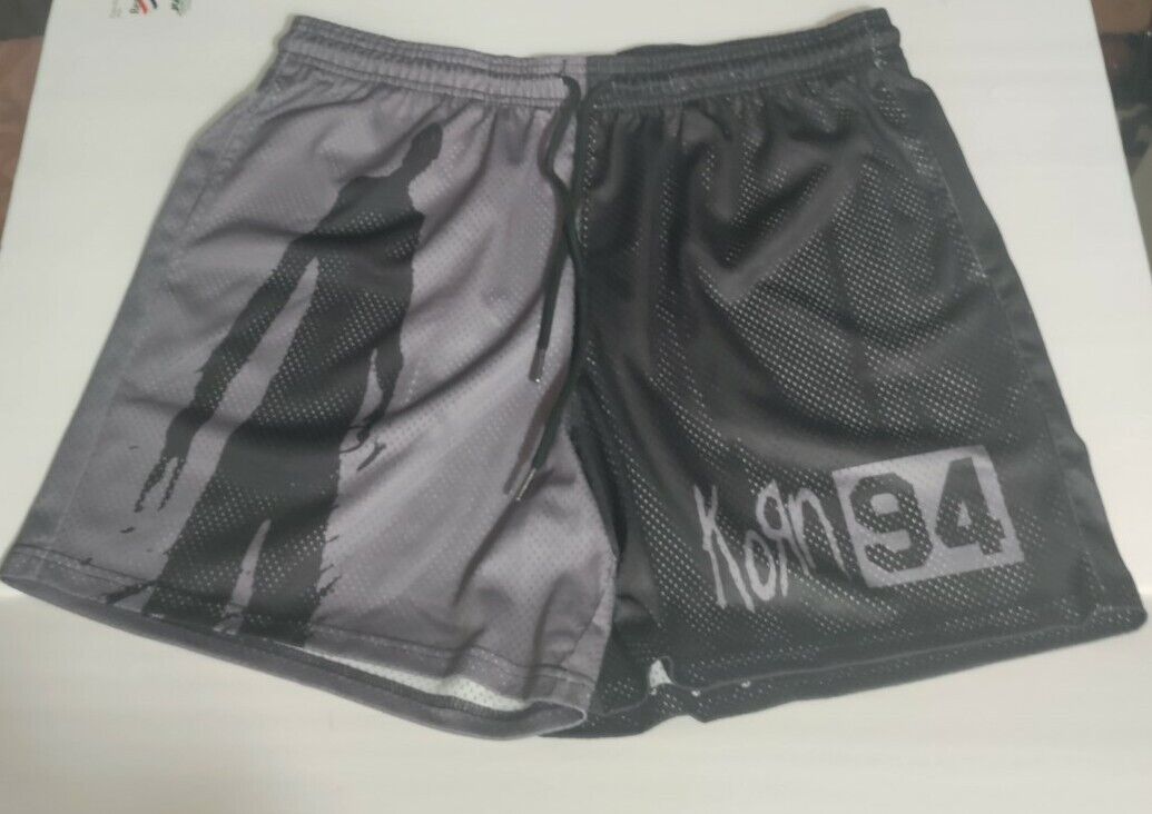 Korn Band Athletic Shorts '94 Gold Set Merch 2xl