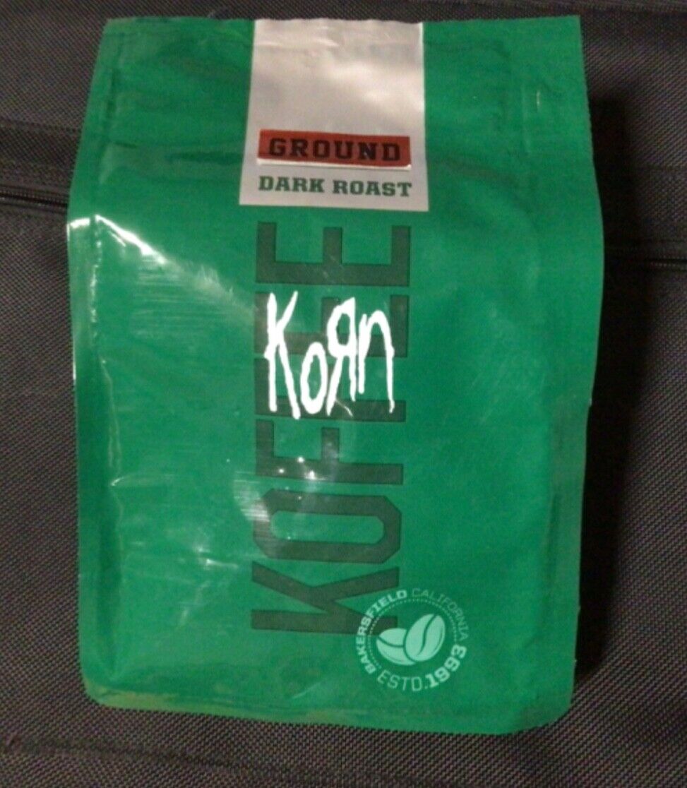 Korn Coffee, Rare, Music Collectible, Band Swag, Heavy Metal